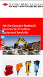 Mobile Screenshot of hydraulichammerscanada.com
